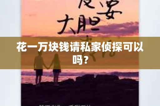 花一万块钱请私家侦探可以吗？