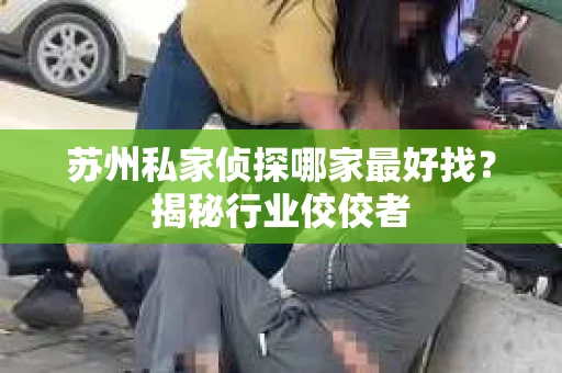 苏州私家侦探哪家最好找？揭秘行业佼佼者