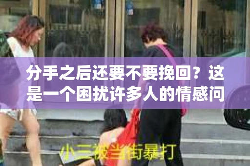 分手之后还要不要挽回？这是一个困扰许多人的情感问题。面对分手，我们往往会陷入纠结和矛盾之中。本文将围绕这一主题，探讨分手后是否应该挽回，以及如何挽回