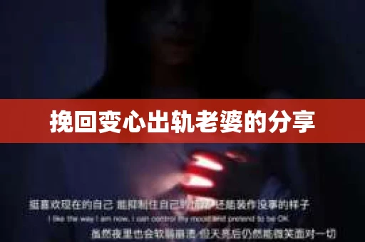 挽回变心出轨老婆的分享