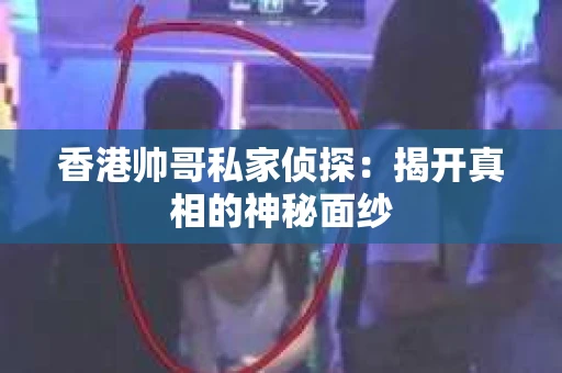 香港帅哥私家侦探：揭开真相的神秘面纱