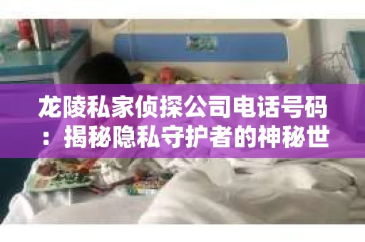 龙陵私家侦探公司电话号码：揭秘隐私守护者的神秘世界