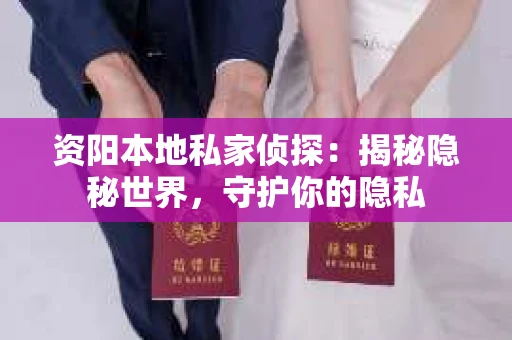 资阳本地私家侦探：揭秘隐秘世界，守护你的隐私