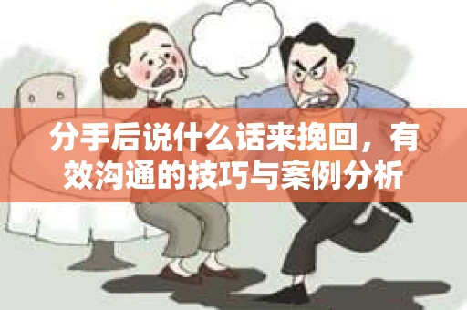 分手后说什么话来挽回，有效沟通的技巧与案例分析